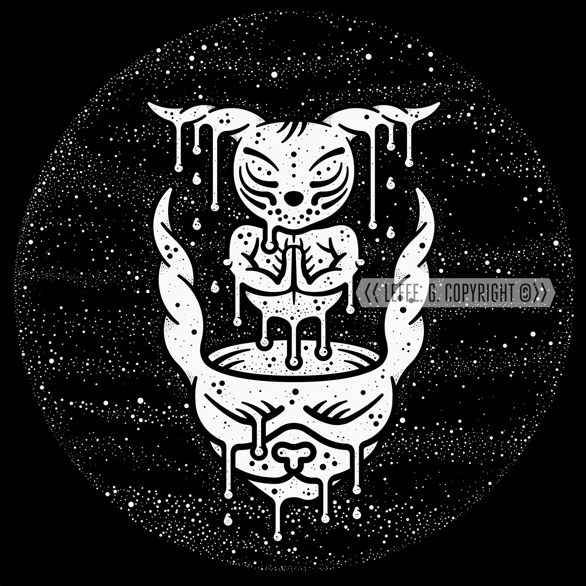 Dreaming Demons: Oracle, Giclée print by Leffe Goldstein. アートプリント。